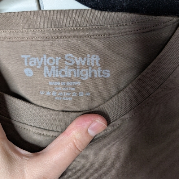 Taylor Swift Midnights long sleeve tee sz L - Picture 4 of 4